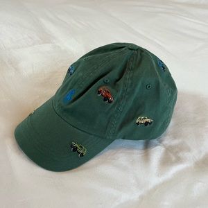 Ralph Lauren embroidered twill ball cap in forest green